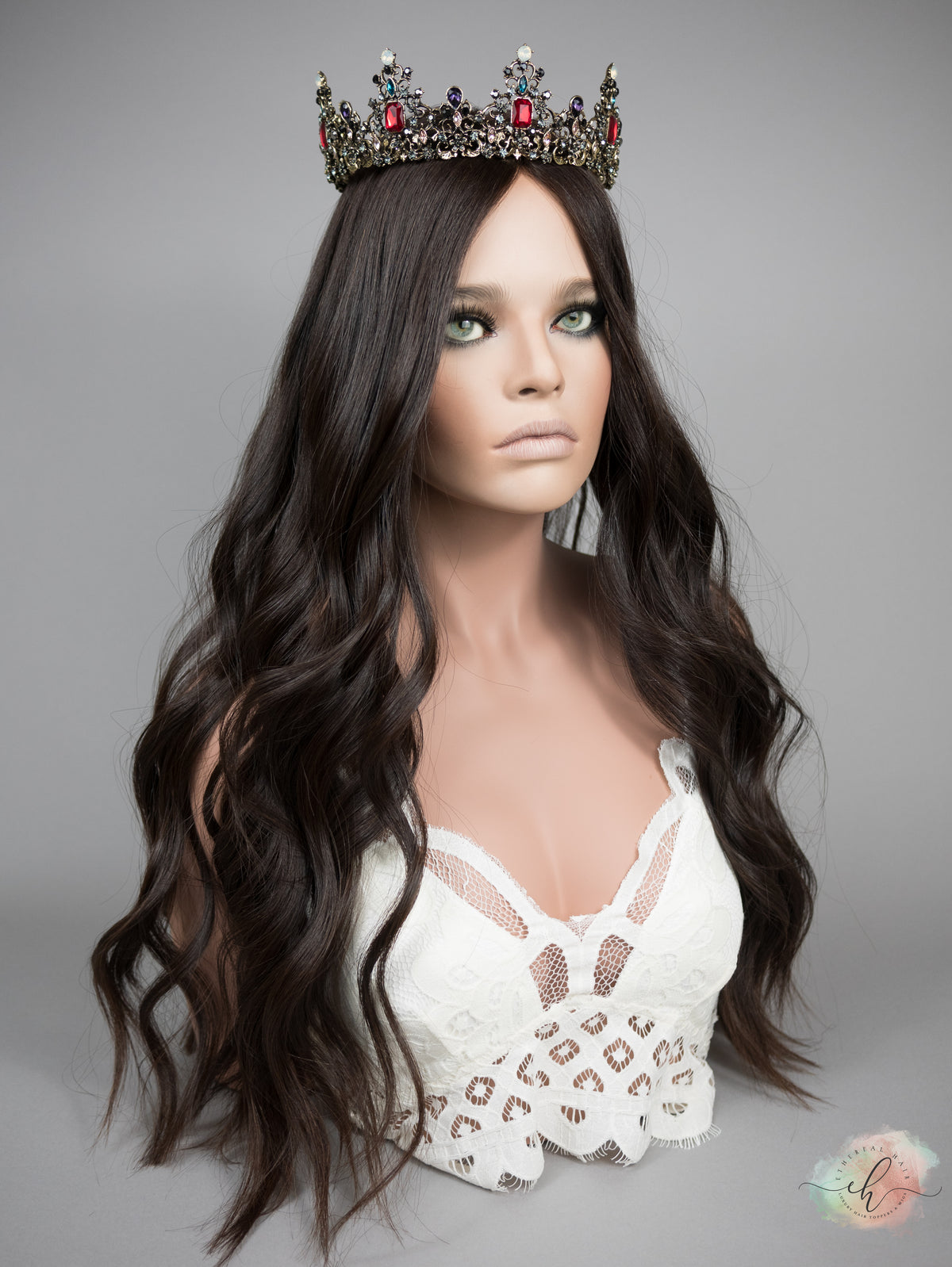 FINAL SALE “RYLIE" Premium Topper: Silk Top, 9x9, 27-28"