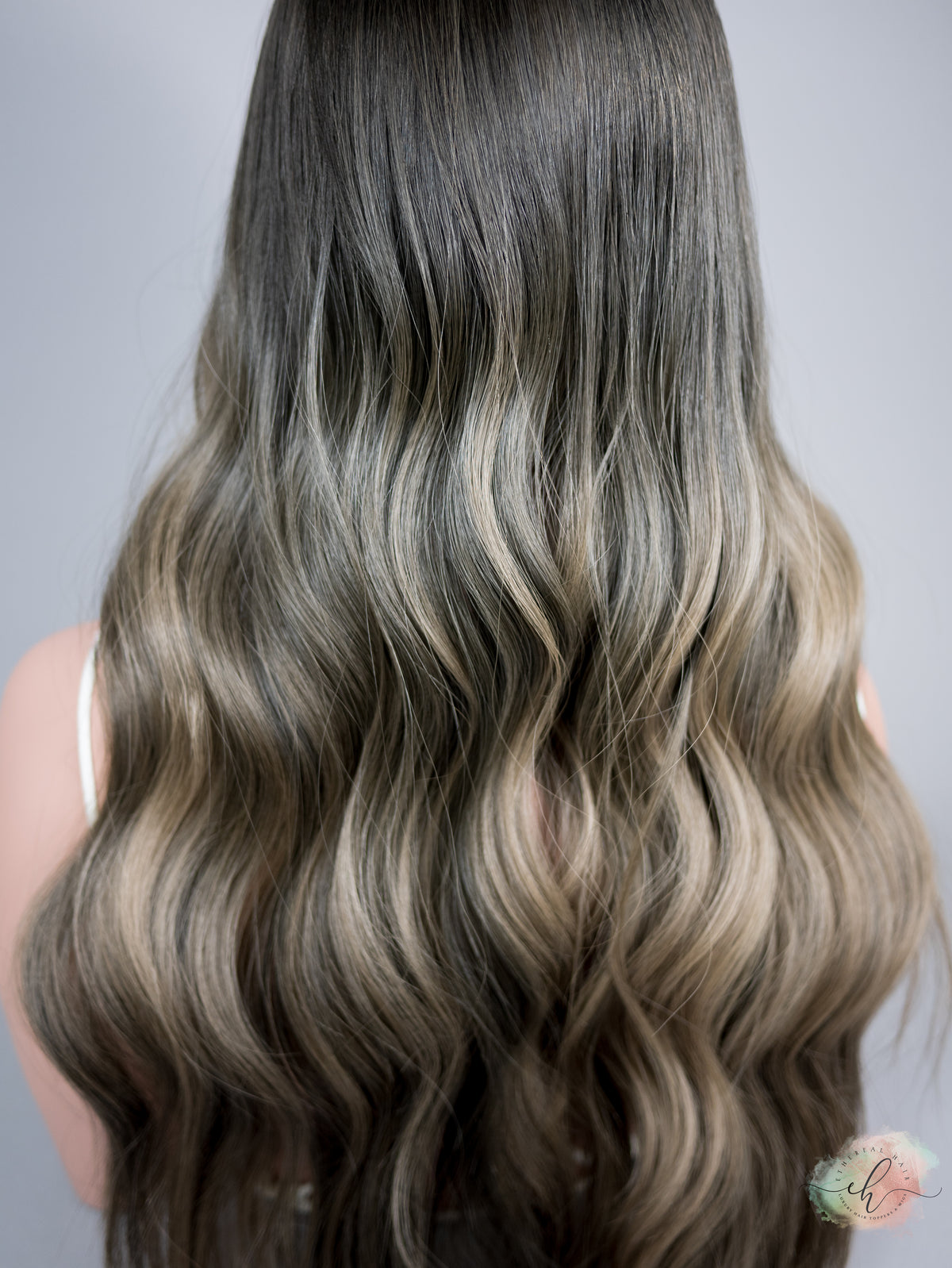 “SMOKED PEARL&quot; Exquisite Topper: Silk Top, 8x8, 27&quot;