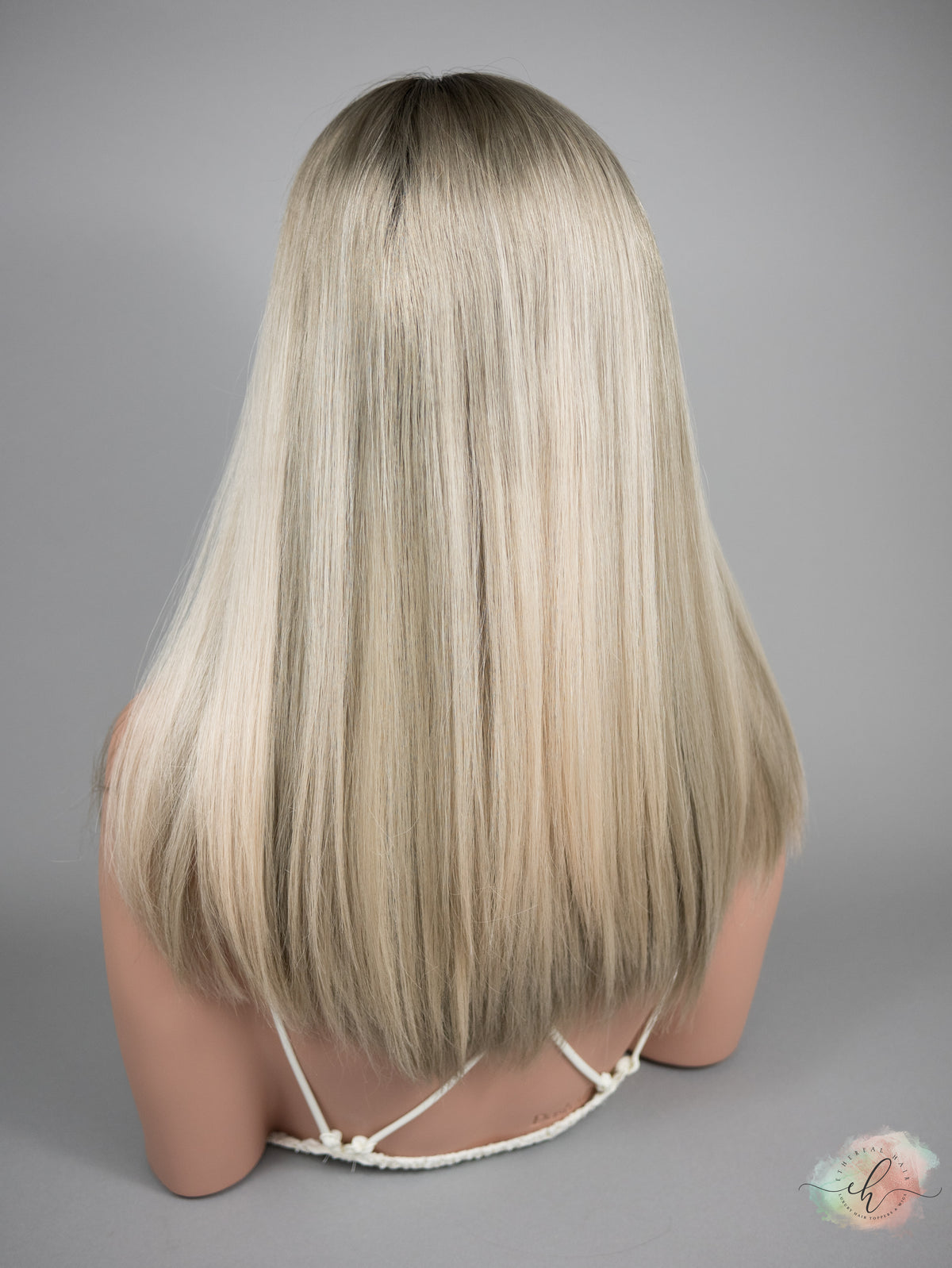 “ICE PRINCESS" Exquisite Wig: Lace Top, Sz. S/M, 19-20"