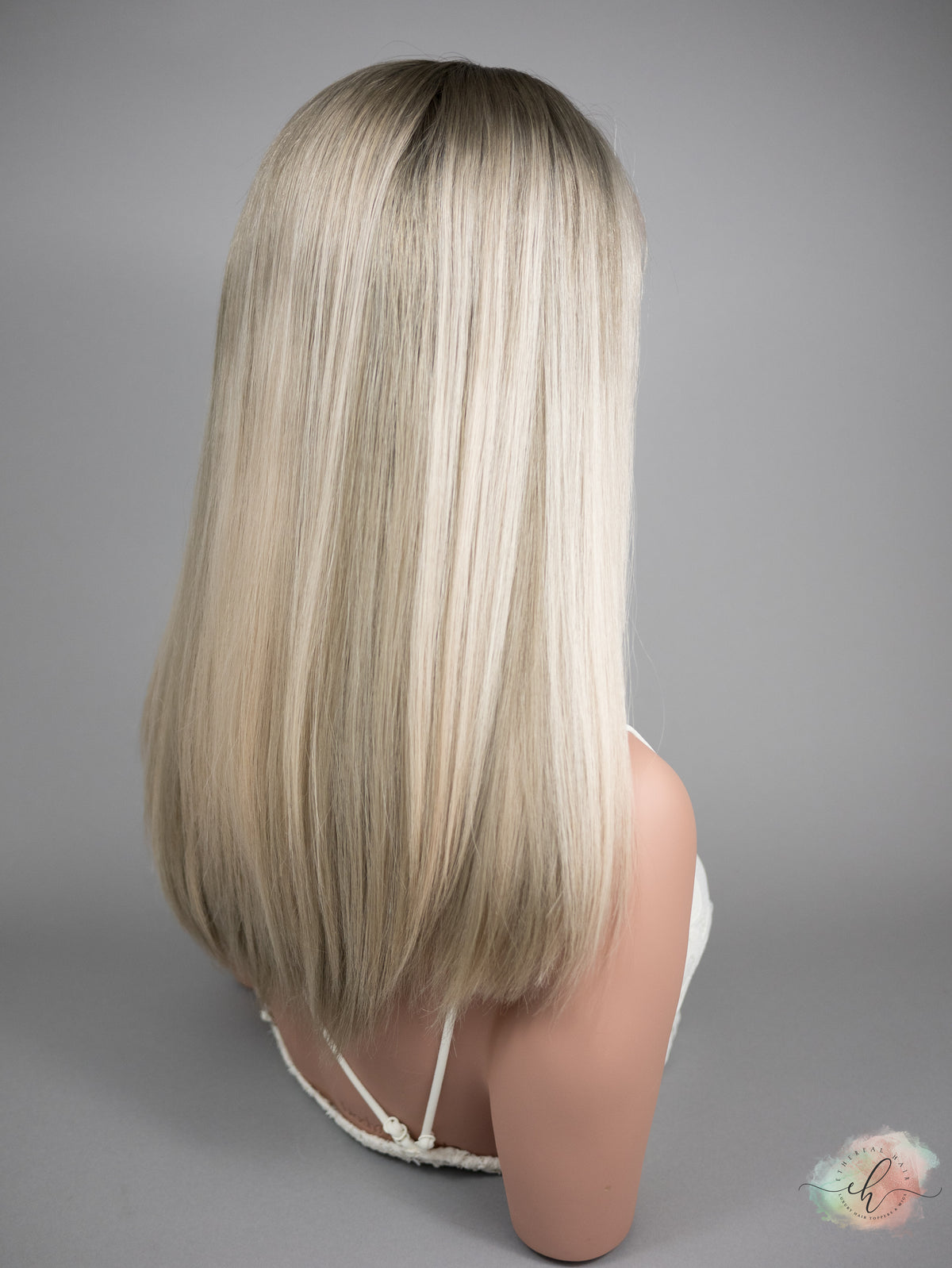 “ICE PRINCESS" Exquisite Wig: Lace Top, Sz. S/M, 19-20"