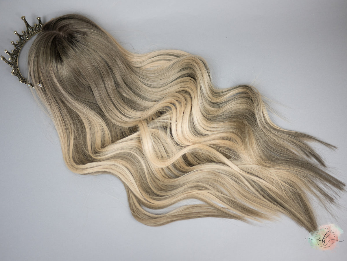 “DATE NIGHT" Exquisite Topper: Silk Top, 8x8, 26-27"