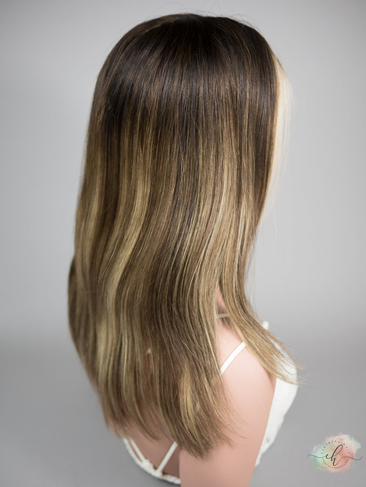 “WORTH IT&quot; Exquisite Wig: Lace Top, Sz. S/M, 18&quot; LOB