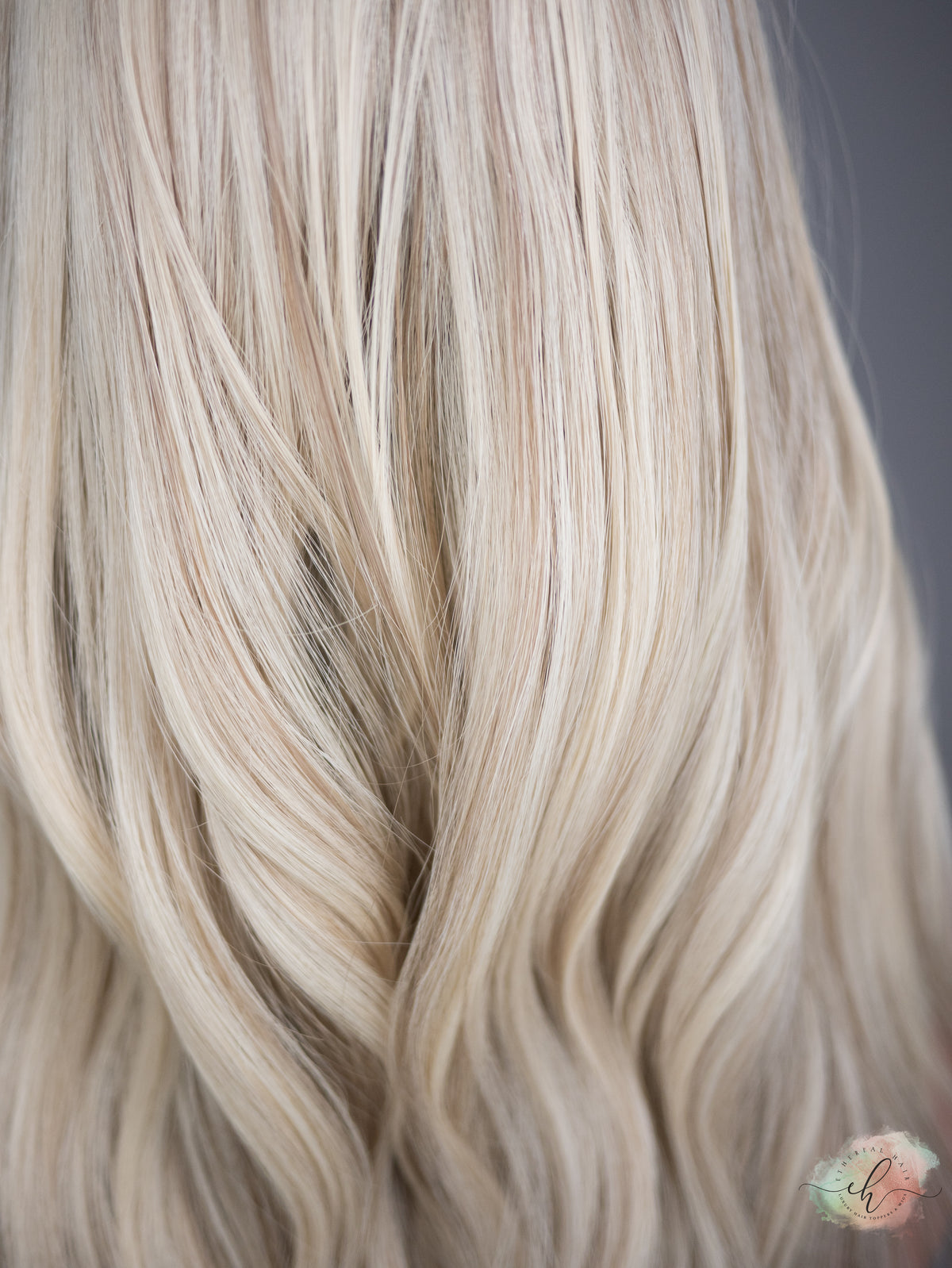 “BIANCA" Premium Wig: Silk Top Lace Front, Sz. L, 23"