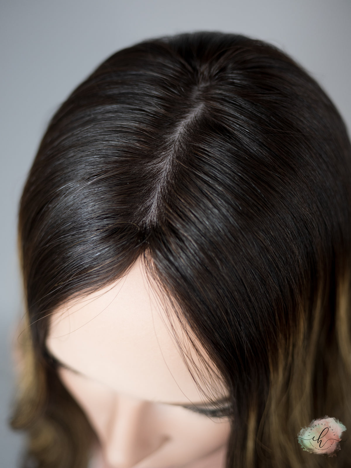 “LARK BALAYAGE" Premium Topper: Silk Top, 9x9, 25"