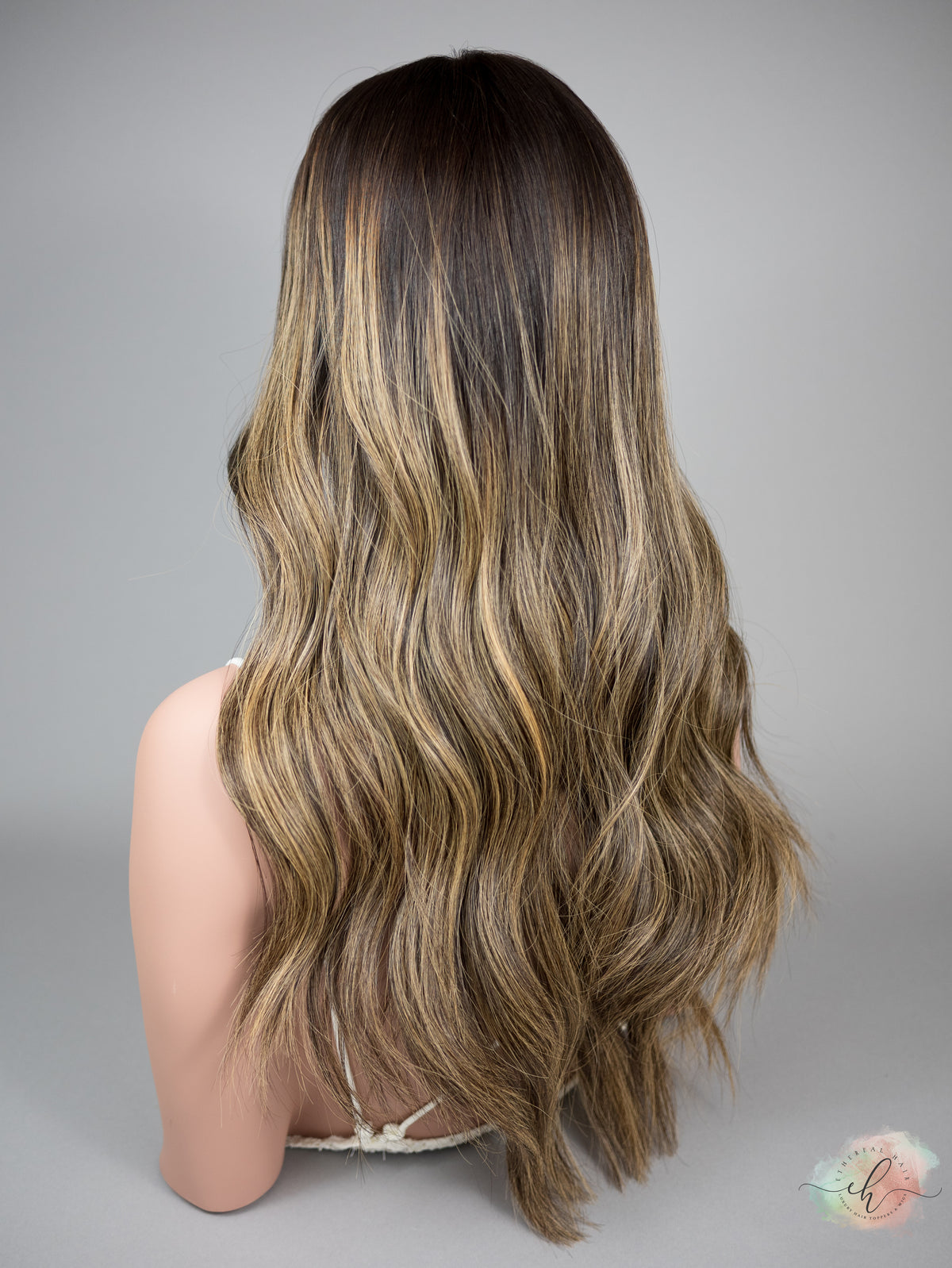 “LARK BALAYAGE" Premium Topper: Silk Top, 9x9, 25"