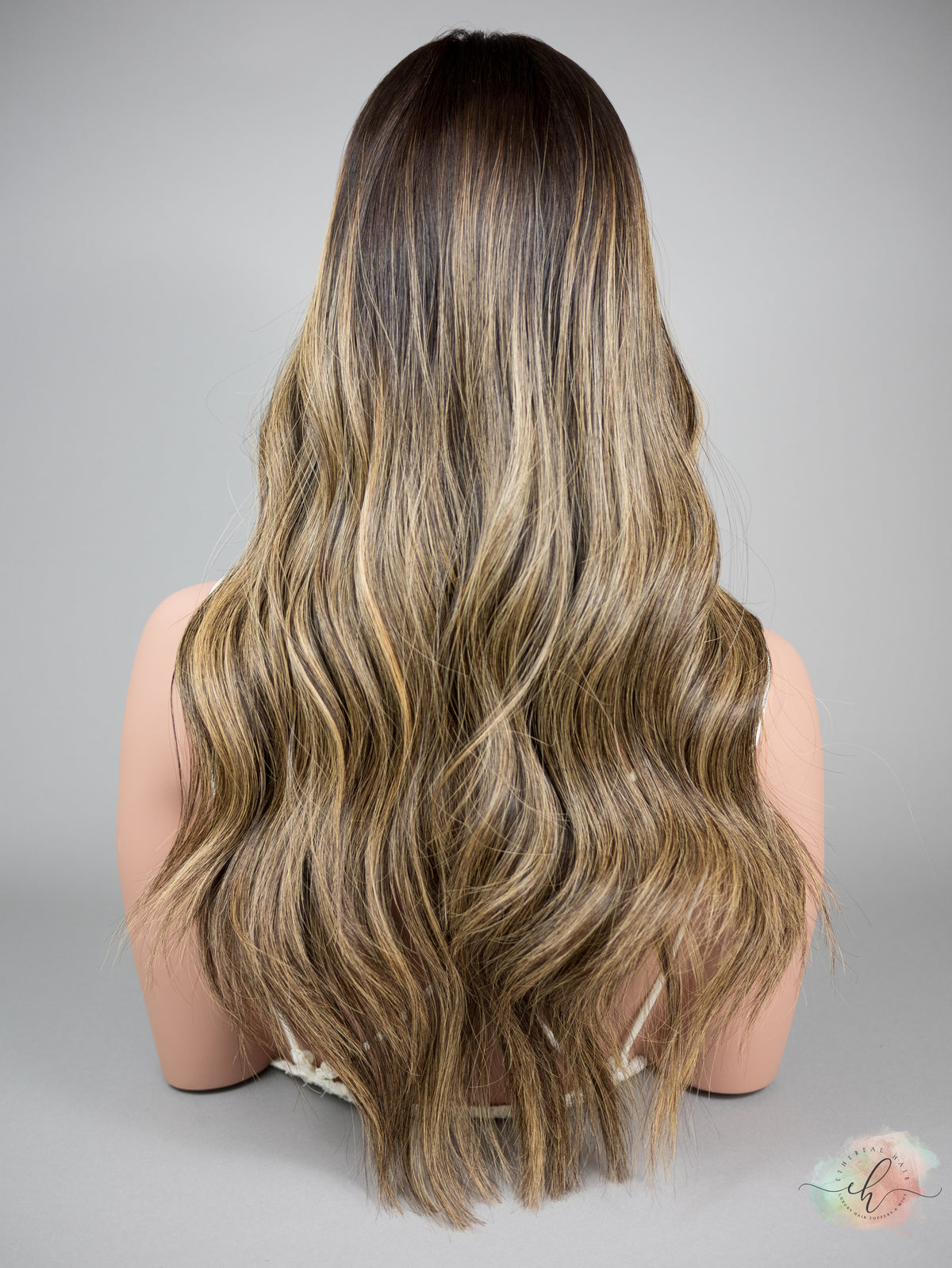 “LARK BALAYAGE" Premium Topper: Silk Top, 9x9, 25"
