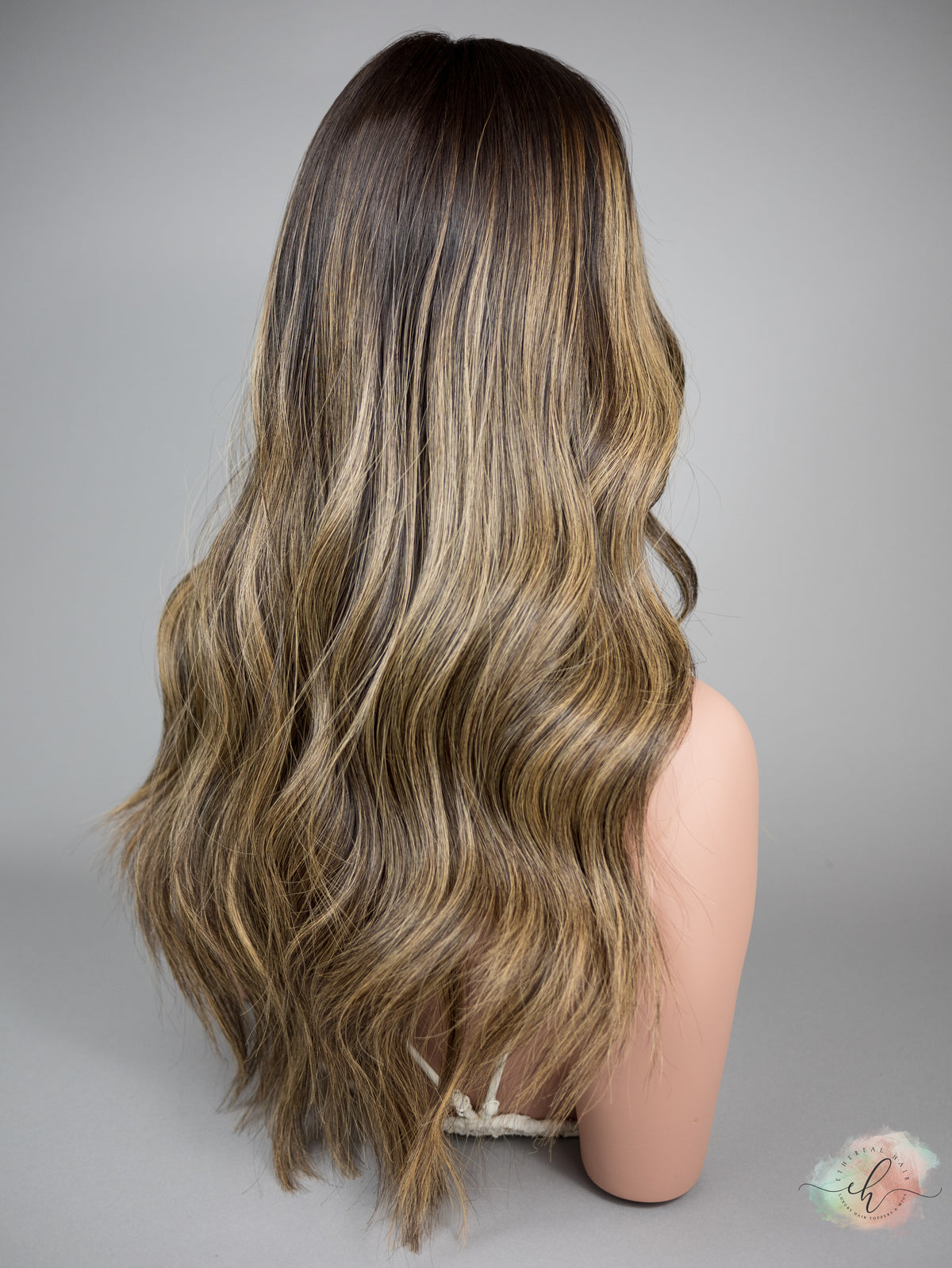 “LARK BALAYAGE" Premium Topper: Silk Top, 9x9, 25"