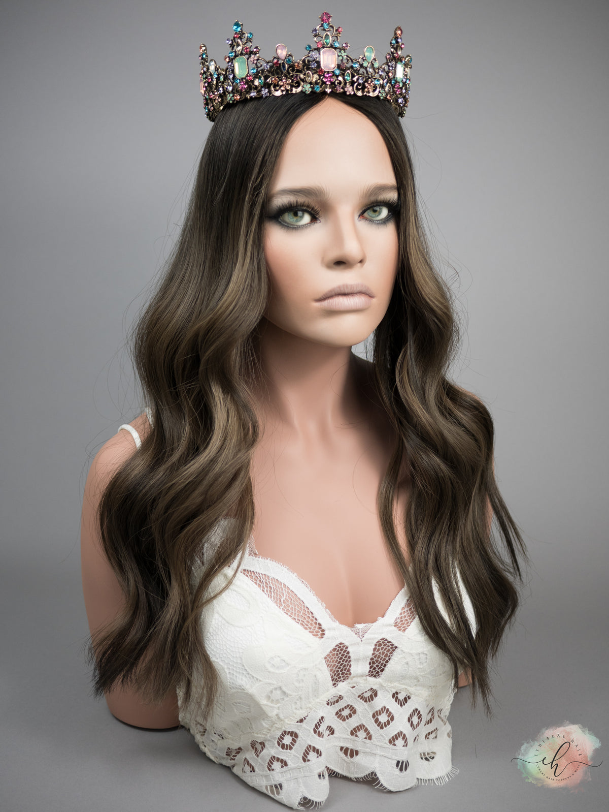 “MOSS&quot; Exquisite Topper: Silk Top, 8x8, 24&quot;