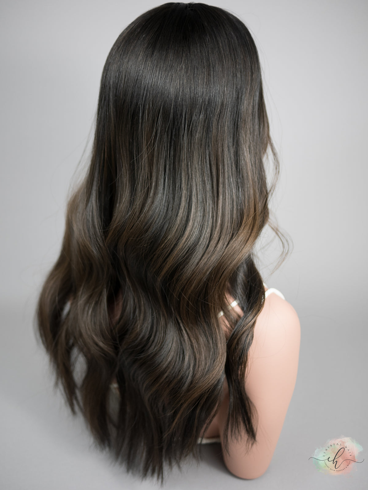 “NIGHTFALL" Exquisite Topper: Silk Top, 8x8, 23"