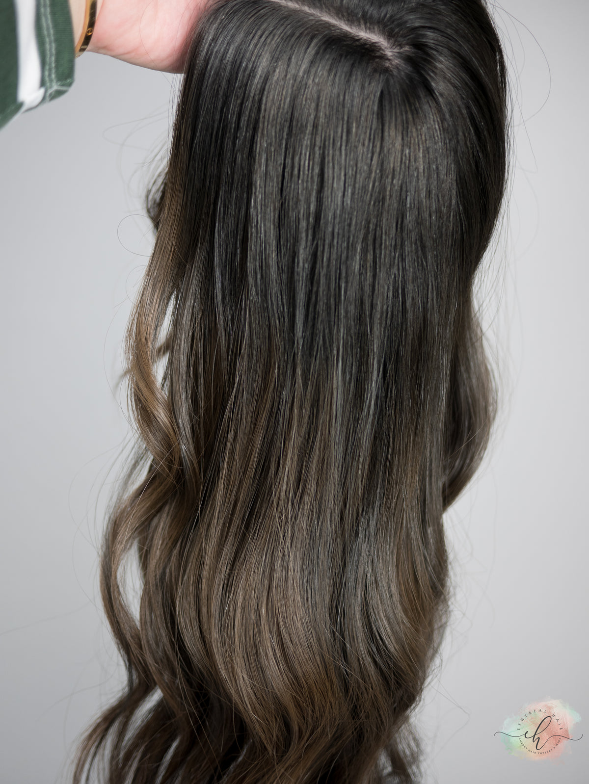 “NIGHTFALL" Exquisite Topper: Silk Top, 8x8, 23"