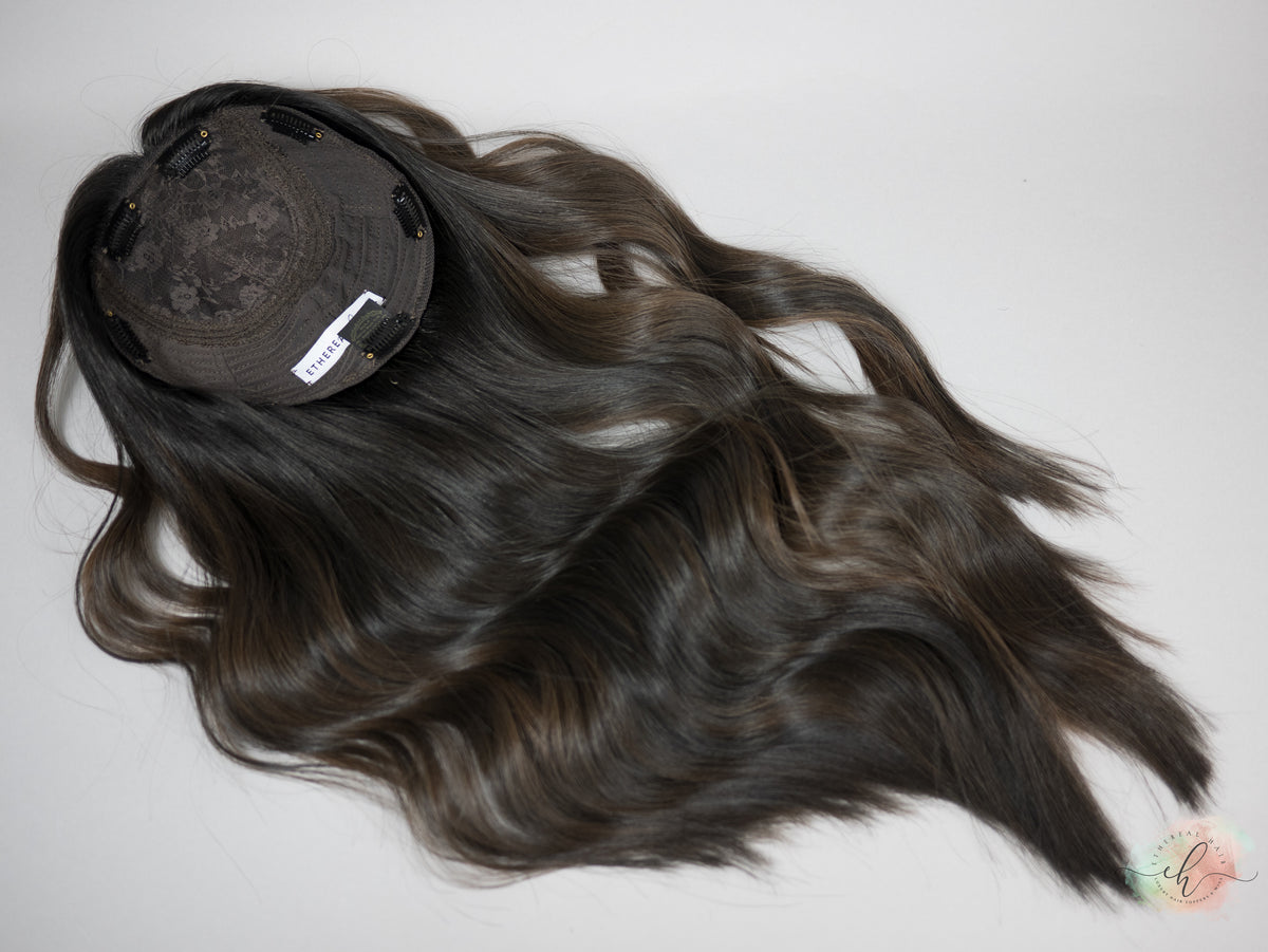 “NIGHTFALL" Exquisite Topper: Silk Top, 8x8, 23"