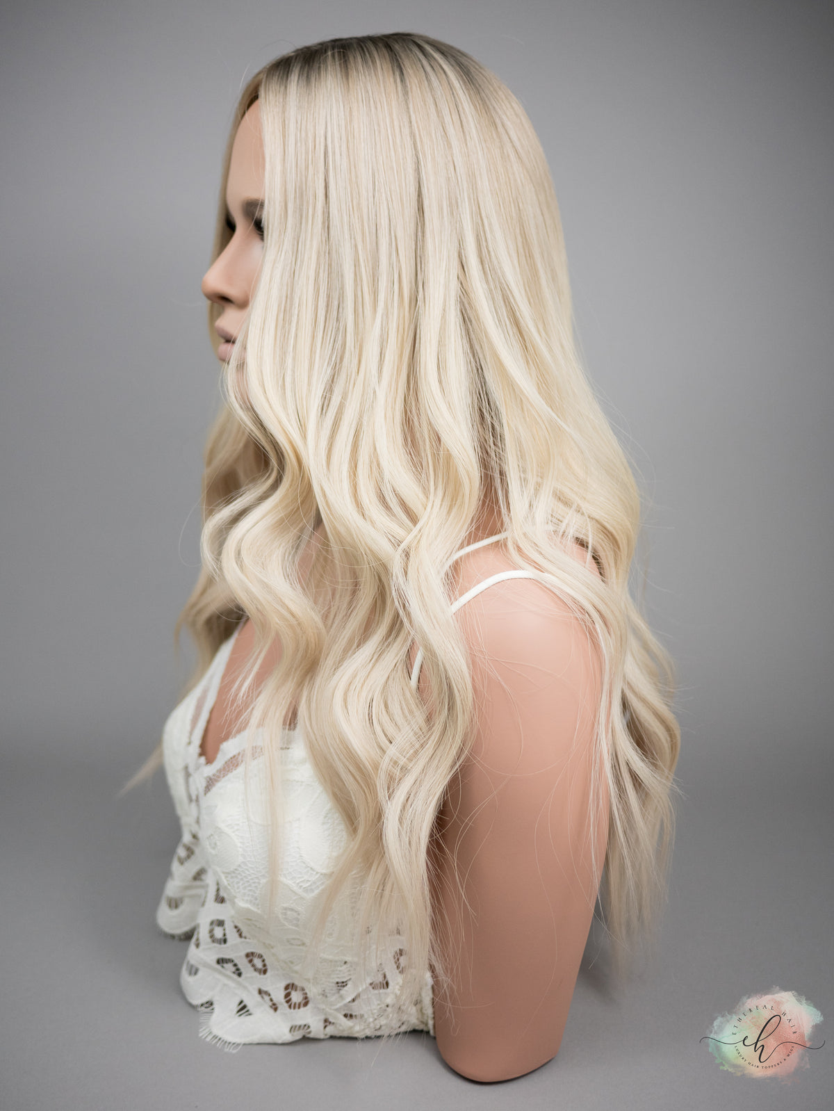 “COOL GIRL" Exquisite Topper: Silk Top, 8x8, 24"