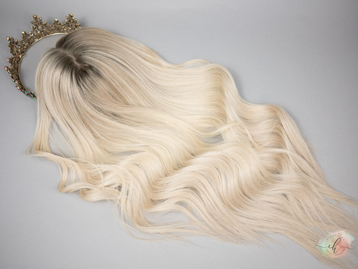 “COOL GIRL" Exquisite Topper: Silk Top, 8x8, 24"