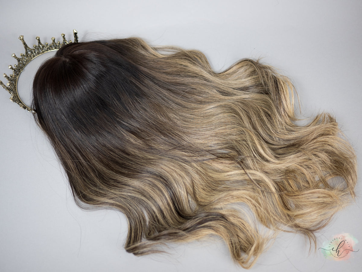 “NEW BEGINNINGS&quot; Exquisite Topper: Silk Top, 9x9, 22&quot;