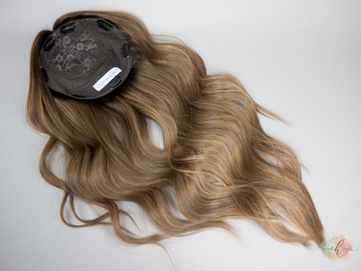 SUMMER SALE “TOUCH OF CLASS" Exquisite Topper: Silk Top, 8x8, 24-25"