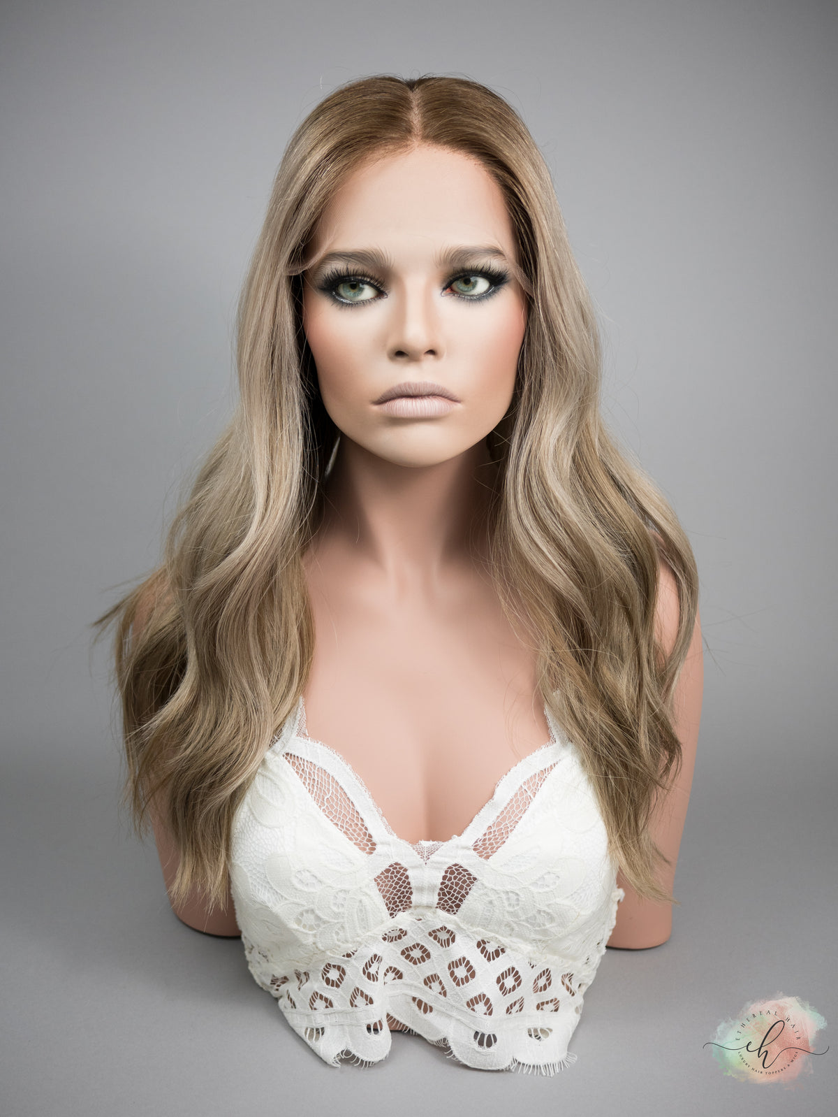“ONE SWEET DAY" Exquisite Wig: Lace Top, Sz. S/M, 22"