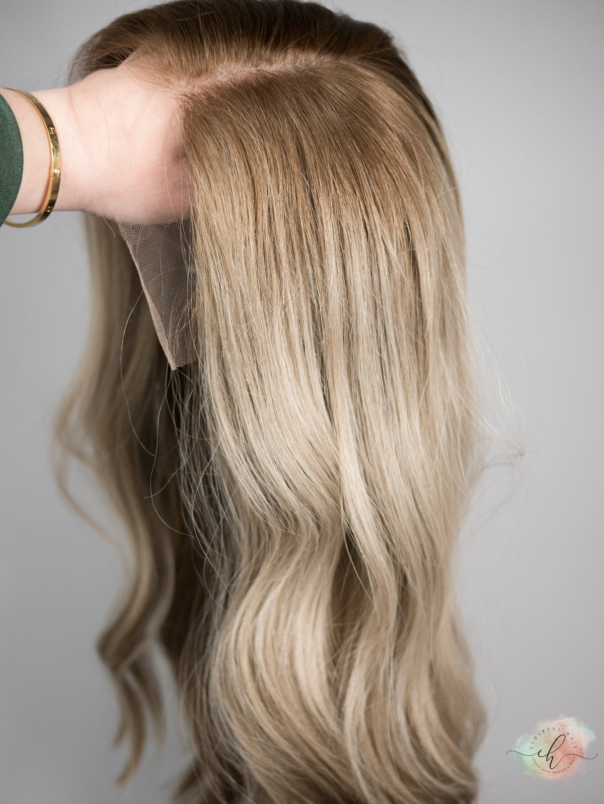 “ONE SWEET DAY" Exquisite Wig: Lace Top, Sz. S/M, 22"