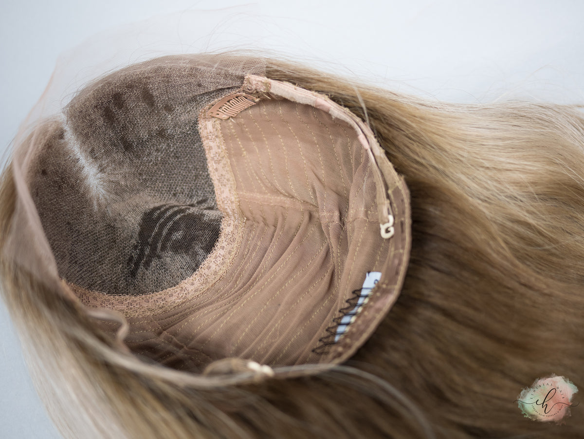 “ONE SWEET DAY" Exquisite Wig: Lace Top, Sz. S/M, 22"