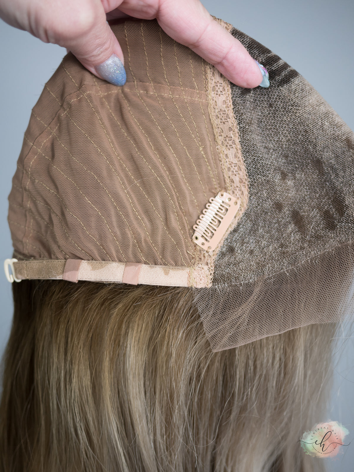 “ONE SWEET DAY" Exquisite Wig: Lace Top, Sz. S/M, 22"