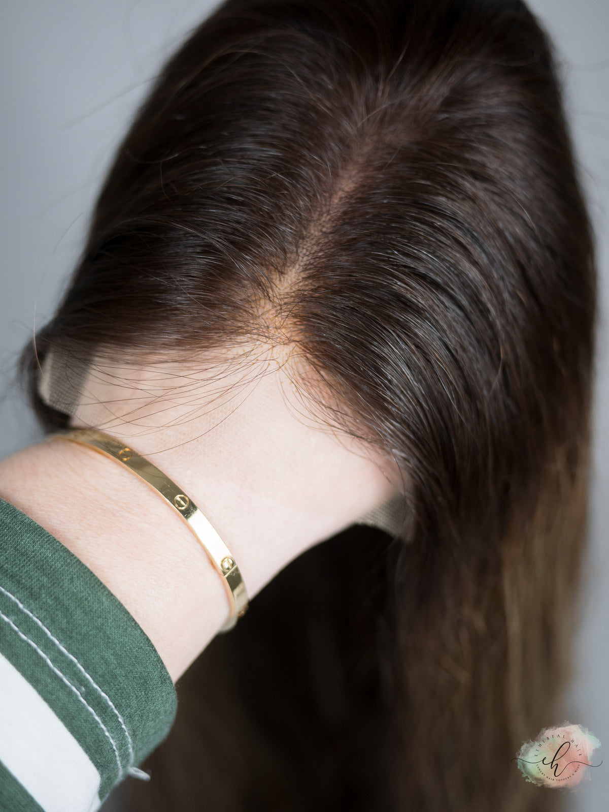 “LUNA BALAYAGE" Premium Topper: Lace Top, 7x8, 23-24", Loose Wave