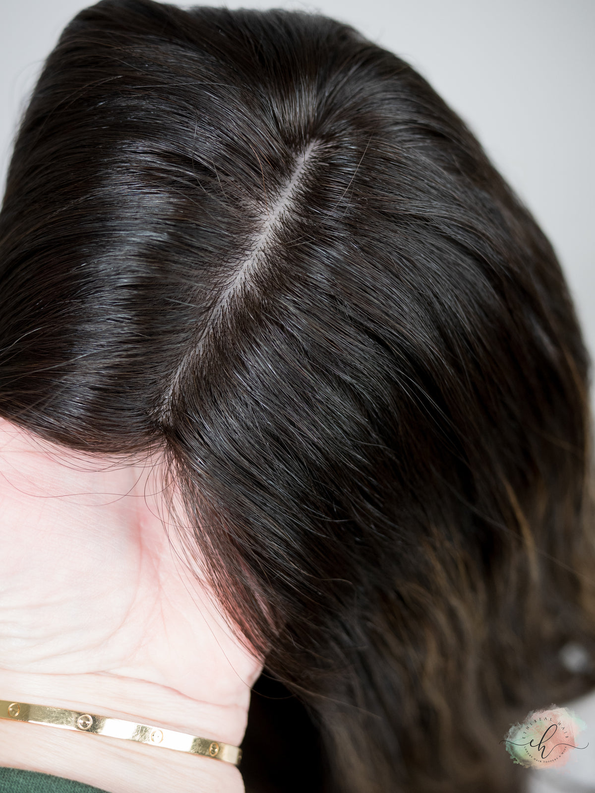 “PEPPA" Premium Topper: Silk Top, 9x9, 28", Wavy