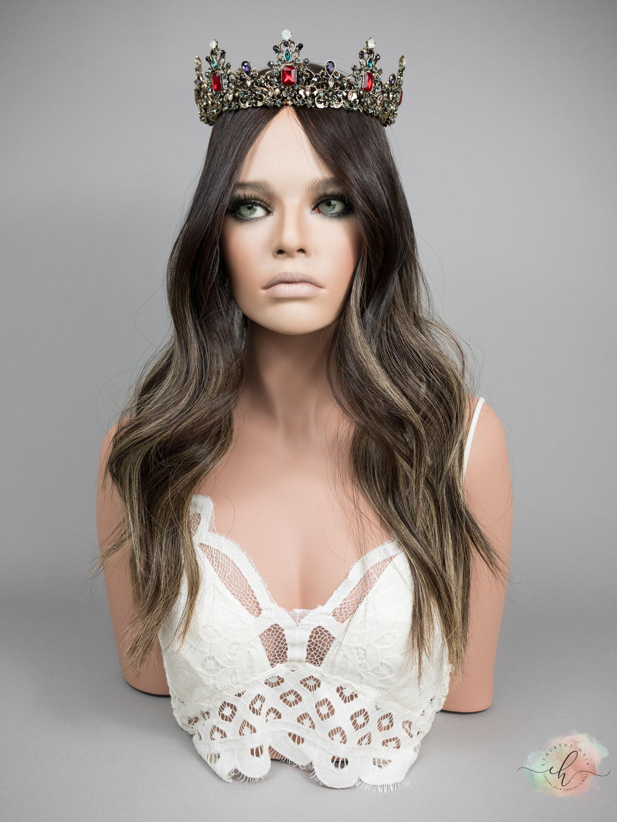 “CITY NIGHTS&quot; Exquisite Topper: Silk Top, 9x9, 23&quot;