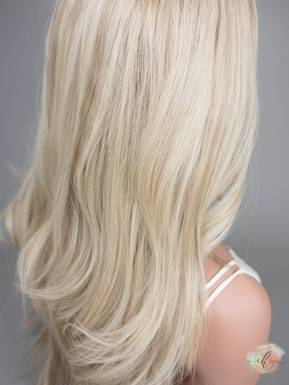 “BIANCA" Premium Wig: Lace Top, Sz. M, 26"