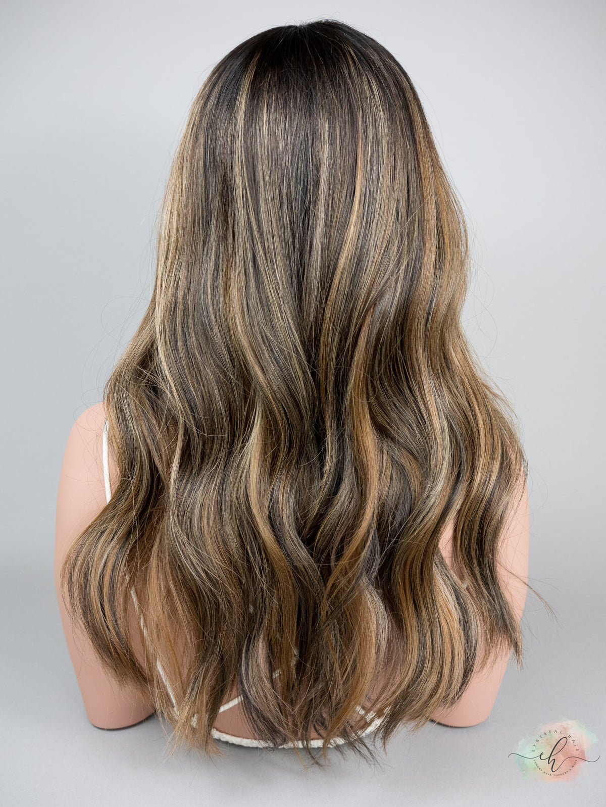 “WHEN IN ROME&quot; Exquisite Wig: Lace Top, Sz. M, 23&quot;