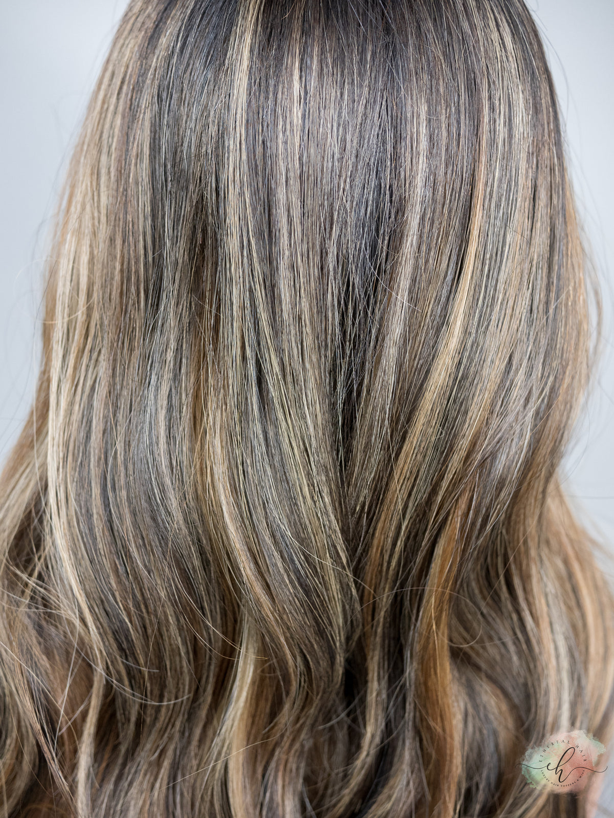 “WHEN IN ROME&quot; Exquisite Wig: Lace Top, Sz. M, 23&quot;