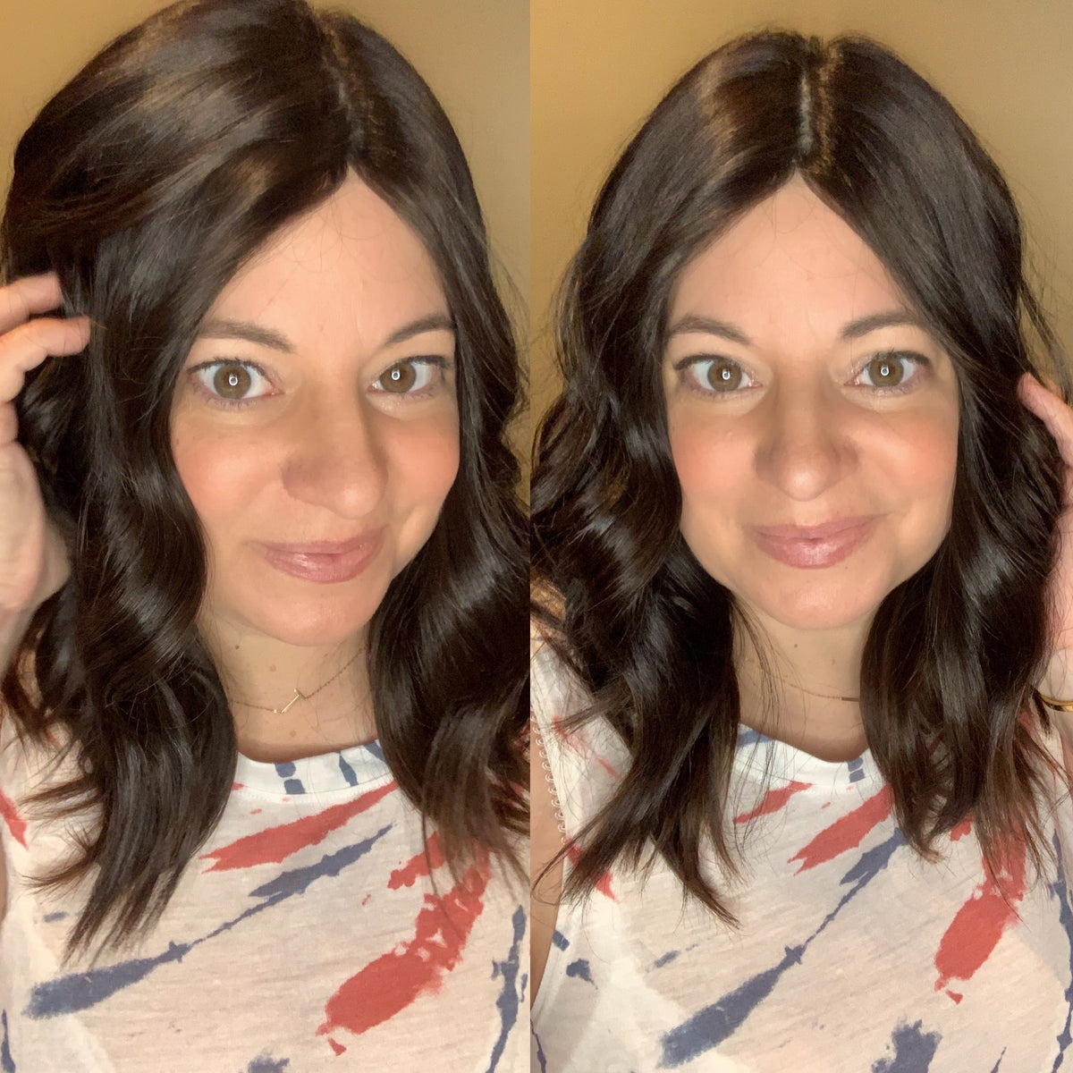 SUMMER SALE "NOVA" Premium Topper: Silk Top, 9x9, 19", Layered