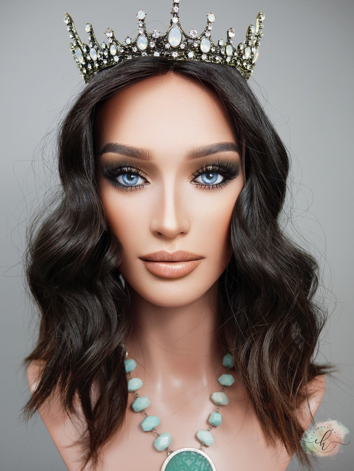 SUMMER SALE "NOVA" Premium Topper: Silk Top, 9x9, 19", Layered