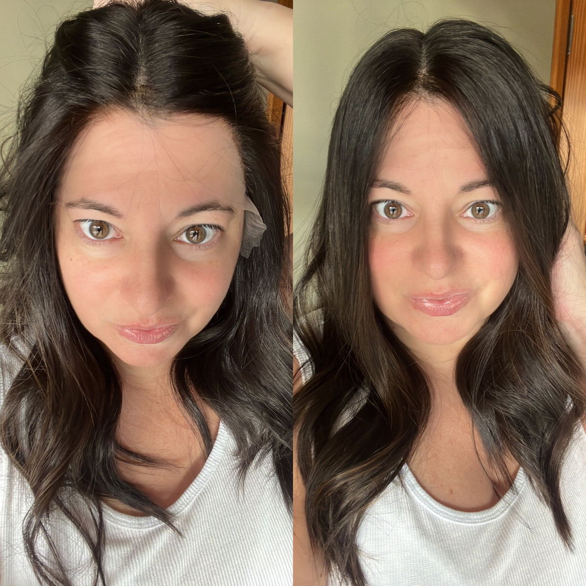 “RAVEN BALAYAGE" Premium Wig: Lace Top, Sz. M, 18"