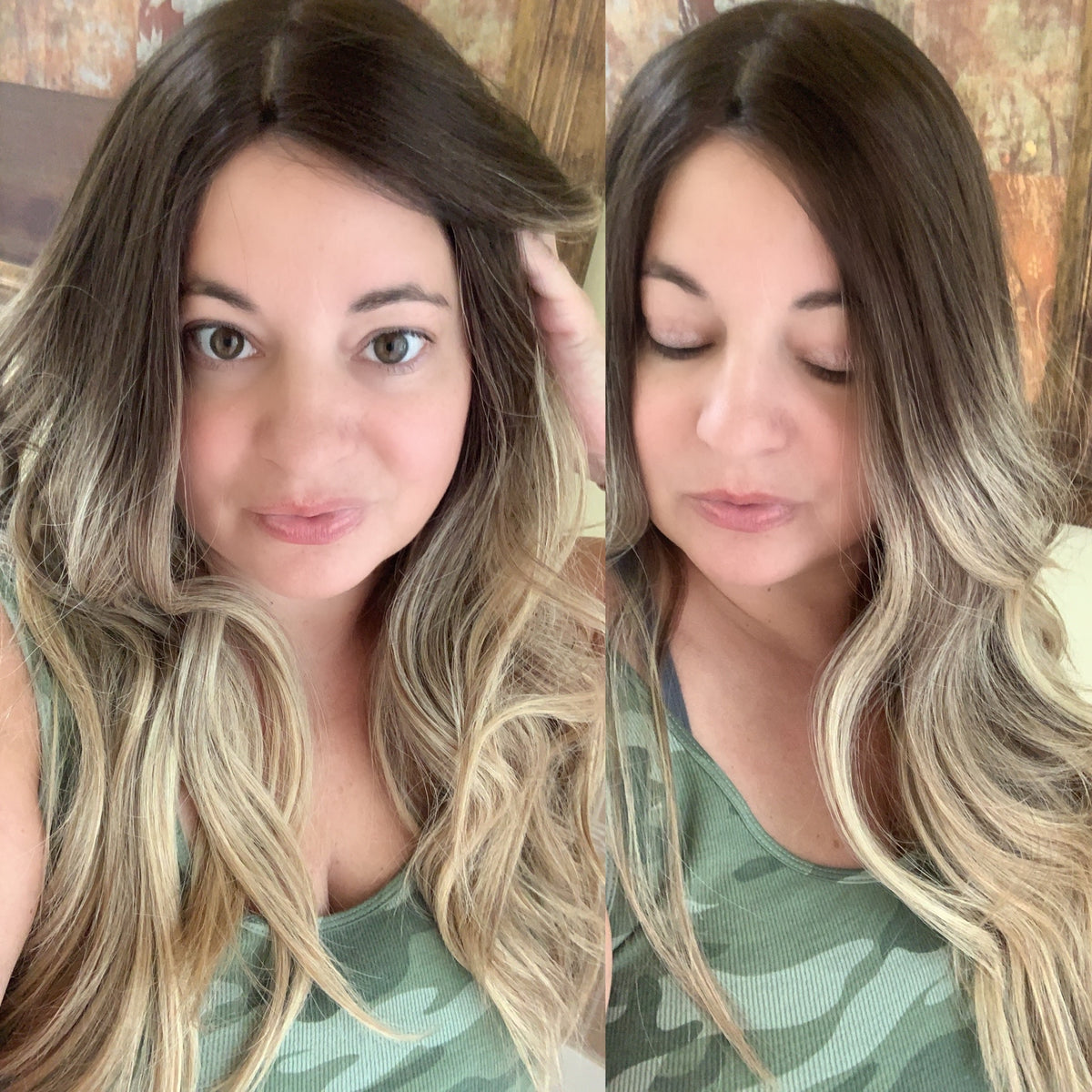 “BE THE SUNSHINE" Exquisite Wig: Silk Top, Sz. M/L, 24-25"