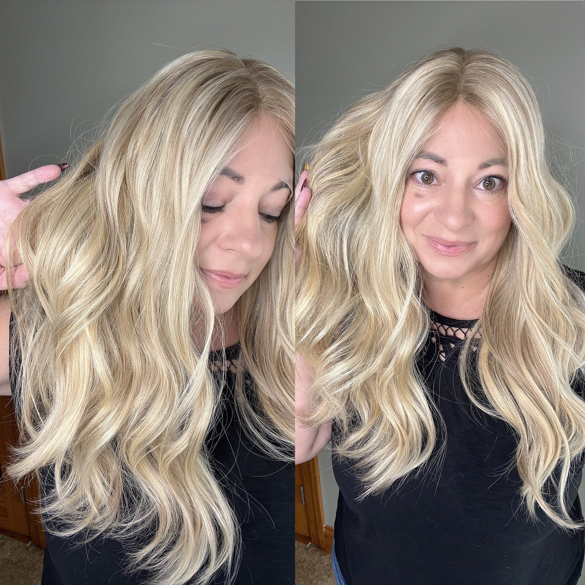“EVA" Premium Wig: Lace Top, Sz. M, 24"