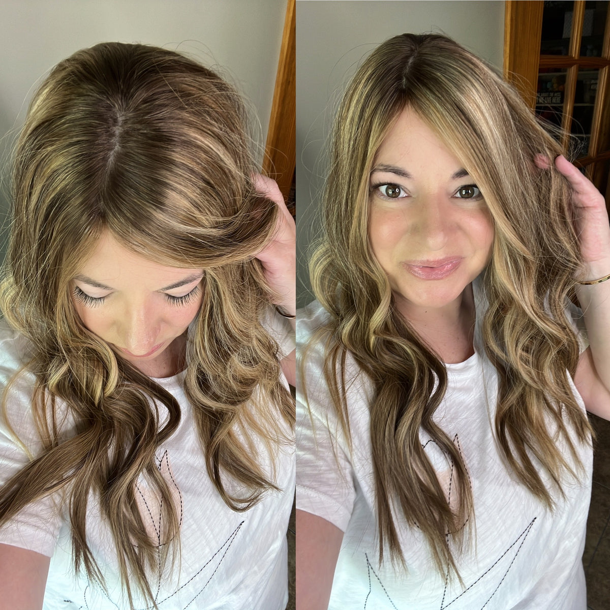 “SAMANTHA&quot; Premium Topper: Silk Top, 8x8, 22&quot;