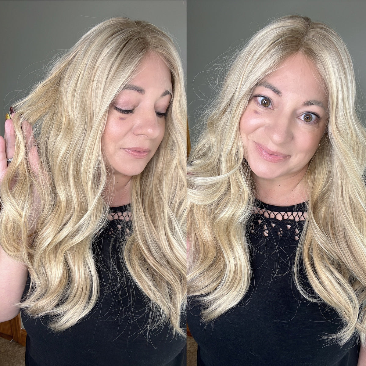 “EVA" Premium Wig: Lace Top, Sz. M, 24"