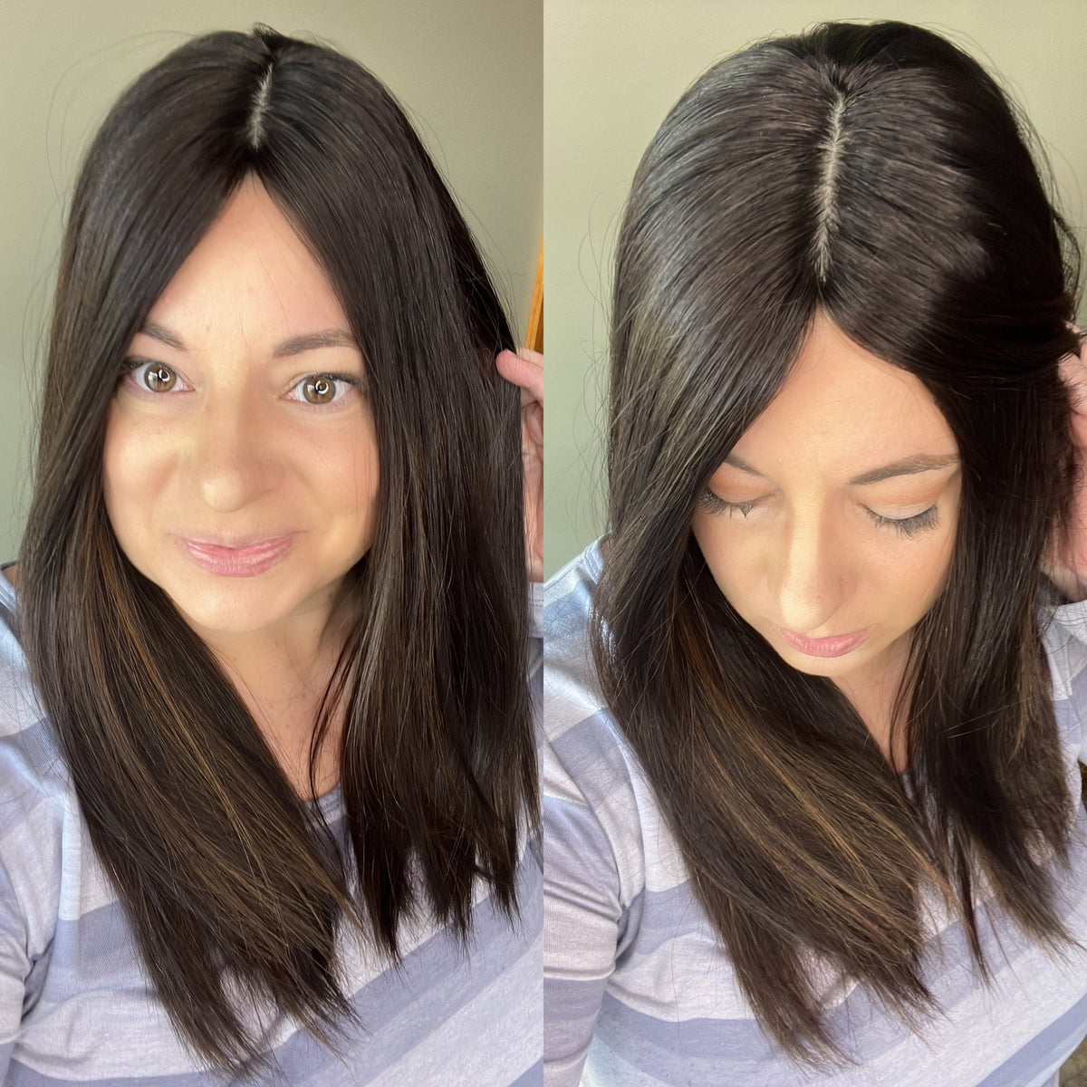 SPRING SALE “RHIANNON" Premium Topper: Silk Top, 9x9, 21-22"