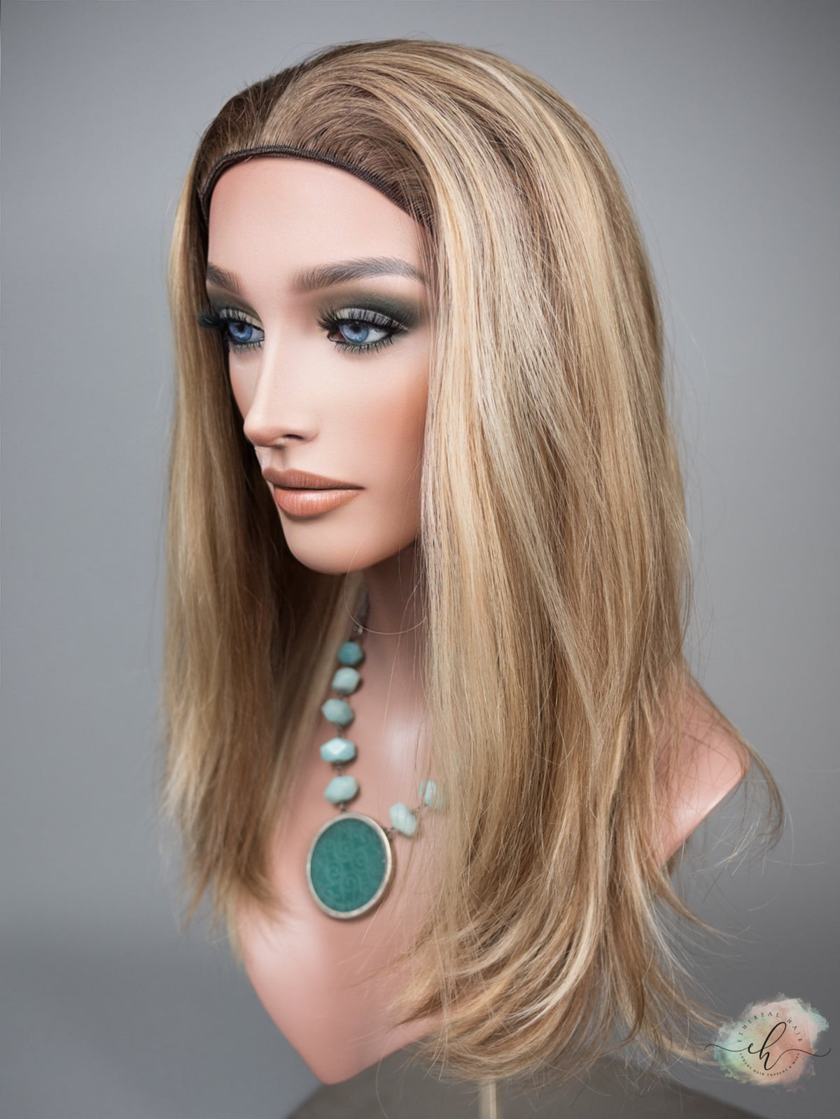 FALL SALE “ALYSSA" Premium Pony Wig: Sz. M, 22"