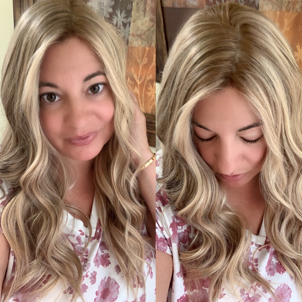 “EVA" Premium Wig: Silk Top Lace Front, Sz. L, 26"