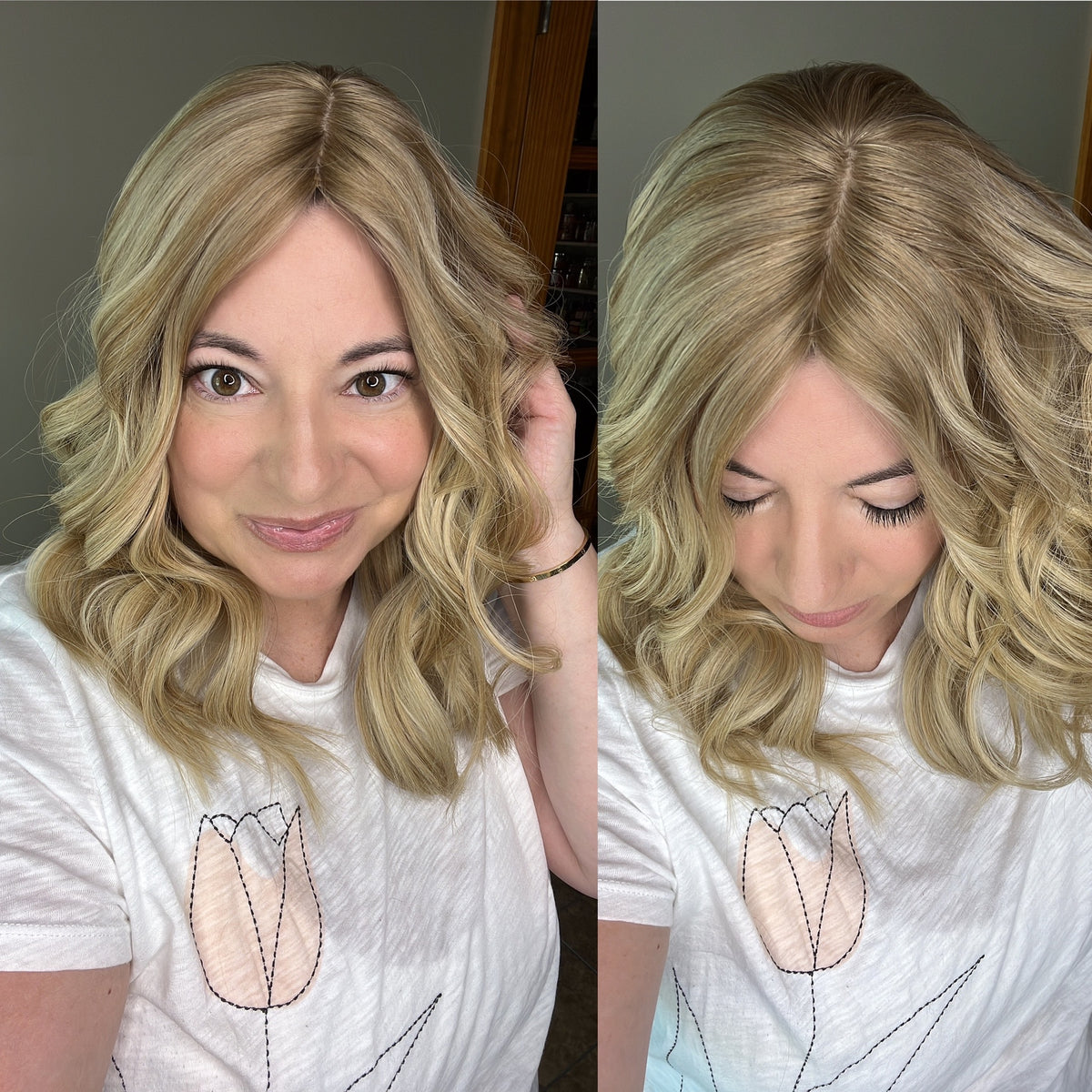 “SKYLAR&quot; Premium Topper: Silk Top, 8x8, 17-18&quot;