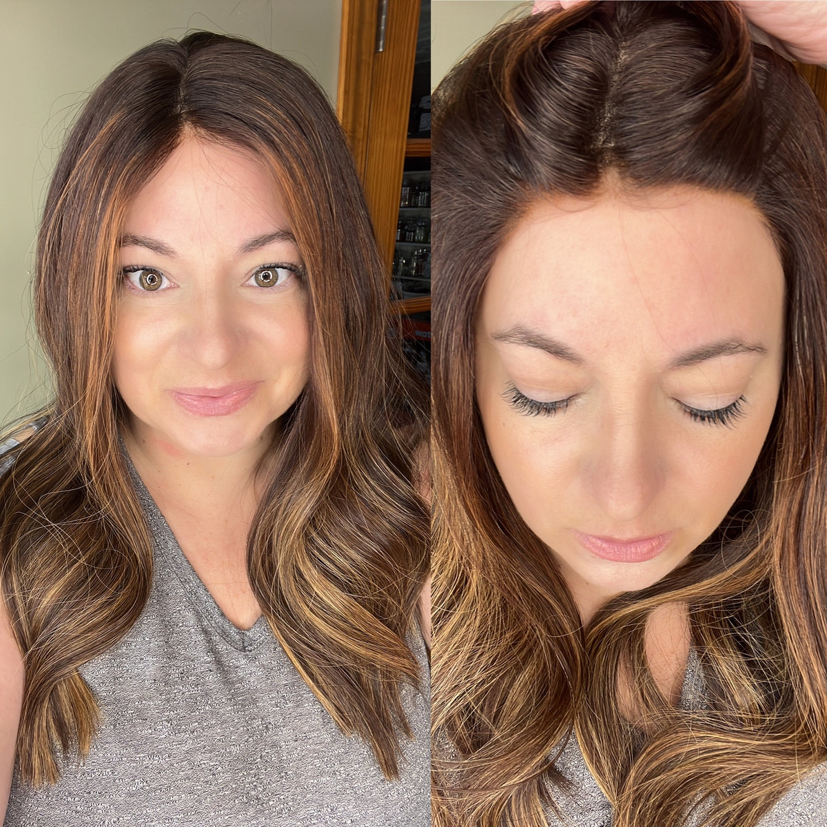 FLASH SALE “PAINT THE TOWN" Exquisite Wig: Lace Top, Sz. S/M, 20"