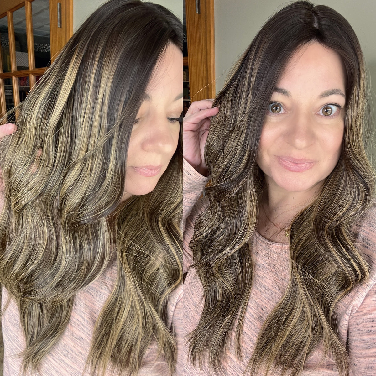 “LARK BALAYAGE" Premium Topper: Silk Top, 9x9, 25"