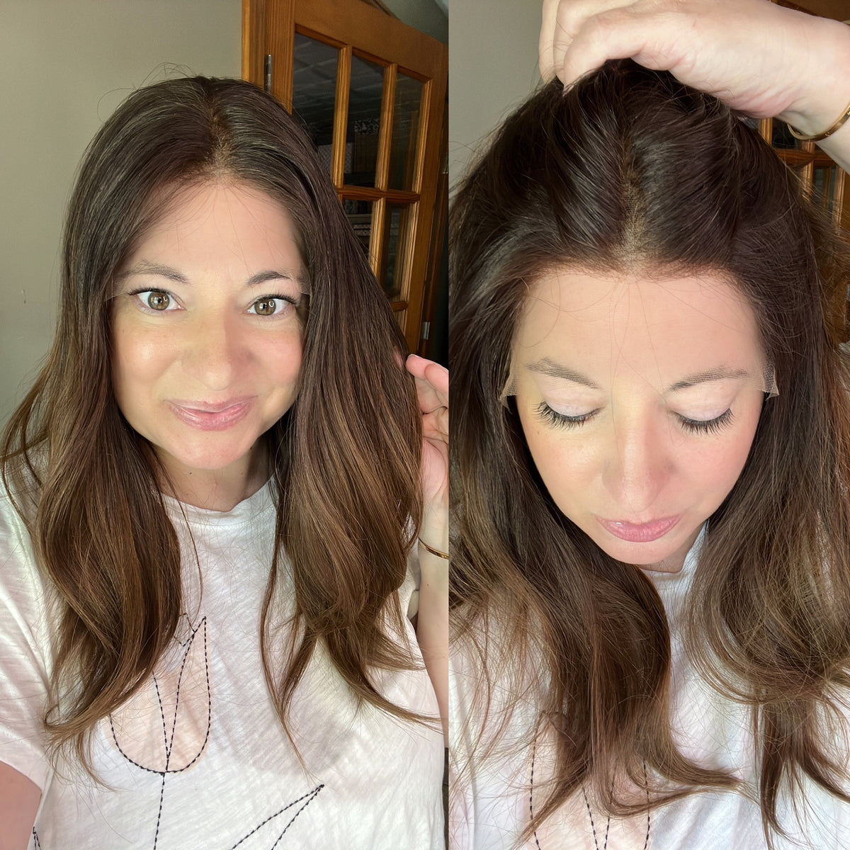 &quot;KELLI&quot; Premium Wig: Lace Top, Sz. M, 22&quot;