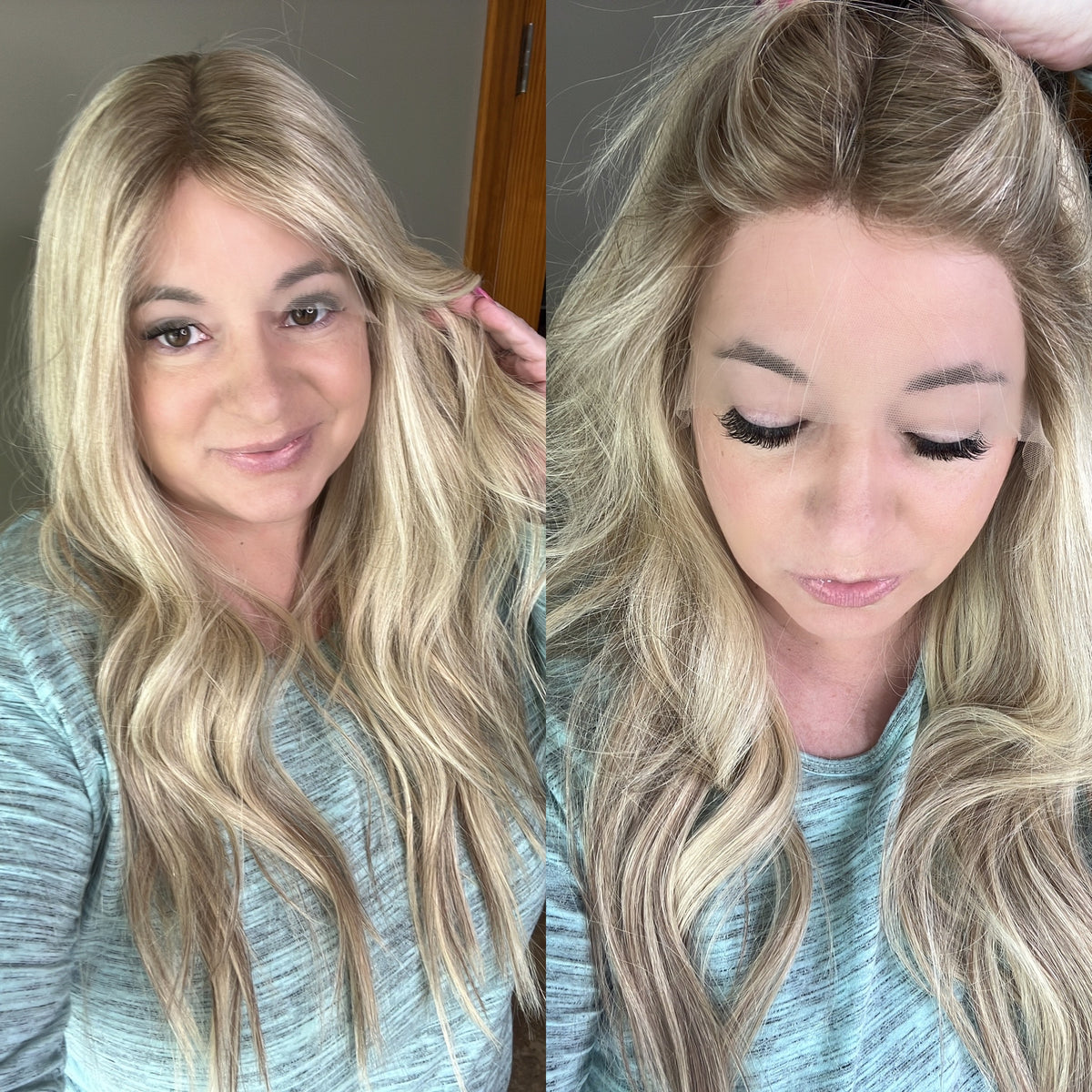 “DAISY" Premium Wig: Lace Top, Sz. L, 25-27"