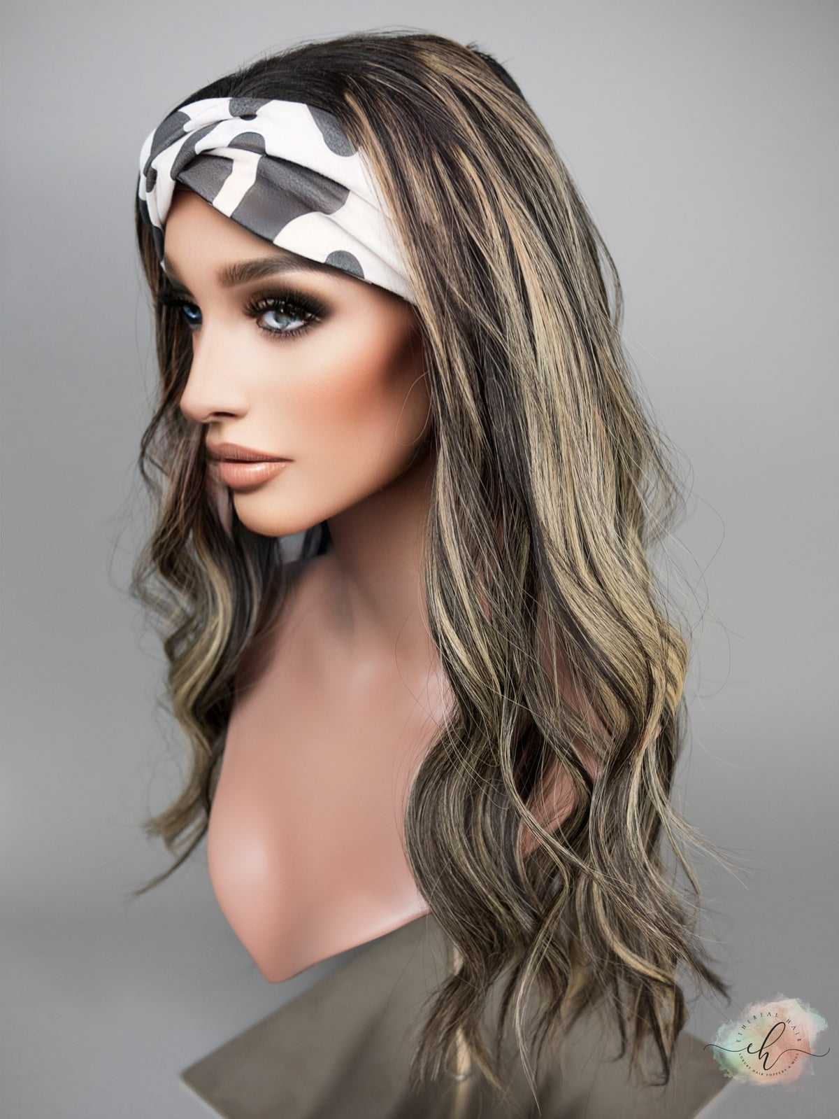 FINAL SALE “RHIANNON BALAYAGE" Premium Pony Wig: Sz. M, 26"