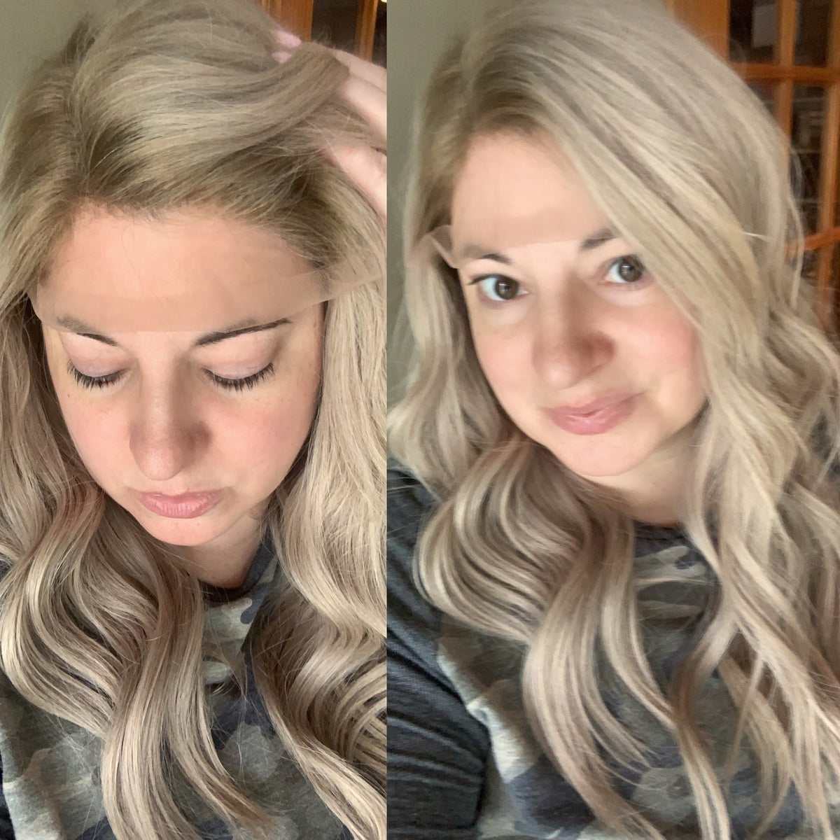 “PAIGE" Premium Wig: Lace Top, Sz. M, 23"