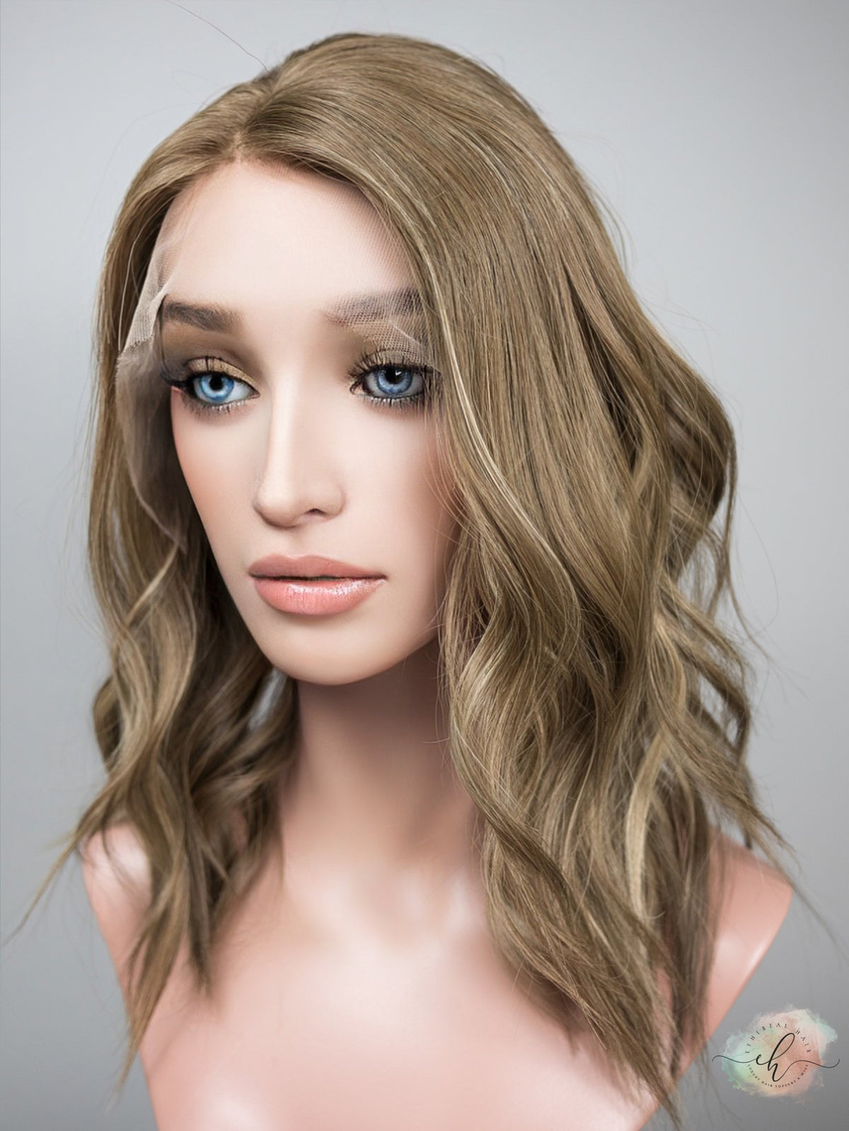 &quot;LARA&quot; PREMIUM Wig: Lace Top, Sz. L, 17-19&quot;
