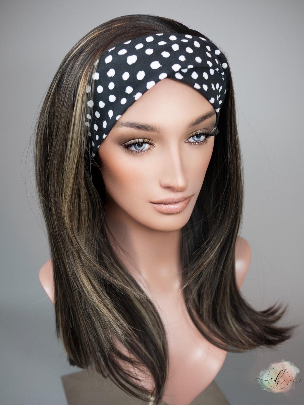 “LARK BALAYAGE" Premium Pony Wig: Sz. L, 23"
