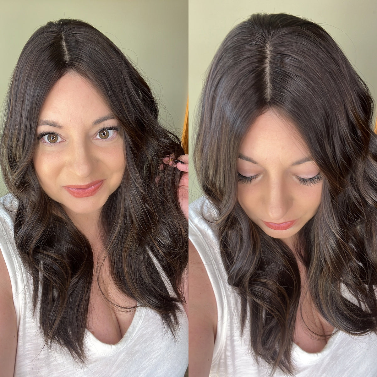 “LARK BALAYAGE" Premium Topper: Silk Top, 8x8, 21-22"