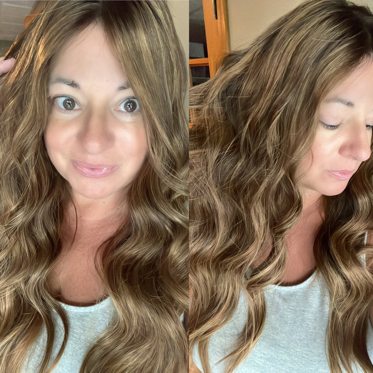 “HAZEL" Premium Wig: Lace Top, Sz. L, 28"